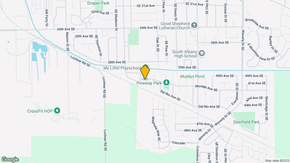 4232 SE Chartwell St Map and Location Details