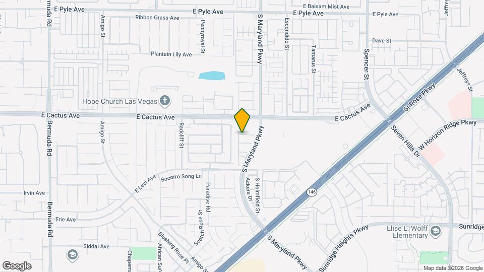 1125 Red Margin Ct, Unit 103 Map and Location Details