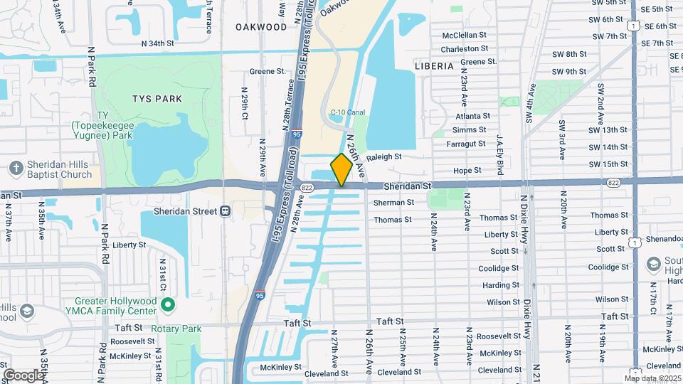 2634 Sheridan St Mapa y Detalles de la Ubicación
