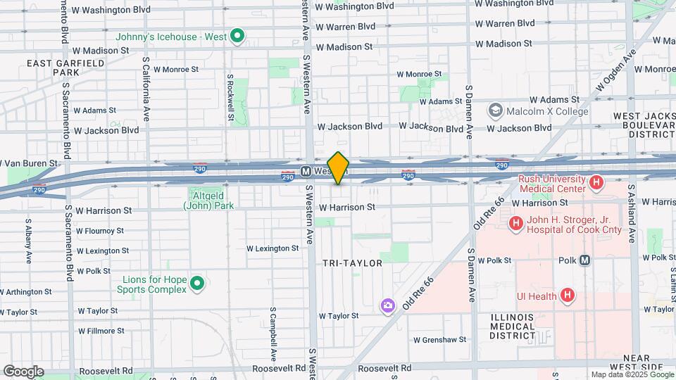 505 S Claremont Ave Map and Location Details