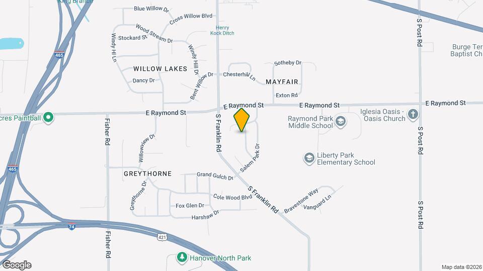 2278 Layton Park Dr Map and Location Details