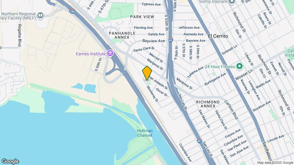 1428 Monterey St Map and Location Details
