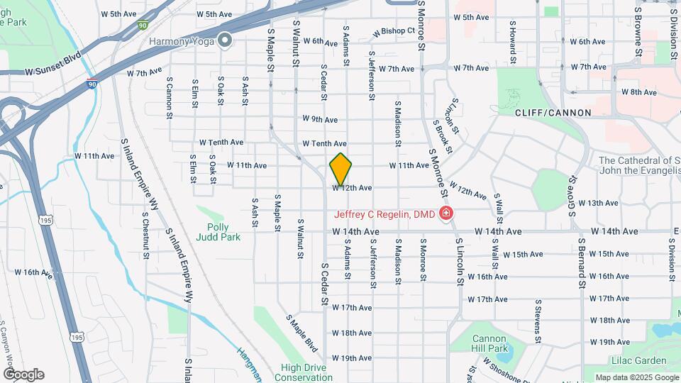 1204 S Adams St Mapa y Detalles de la Ubicación