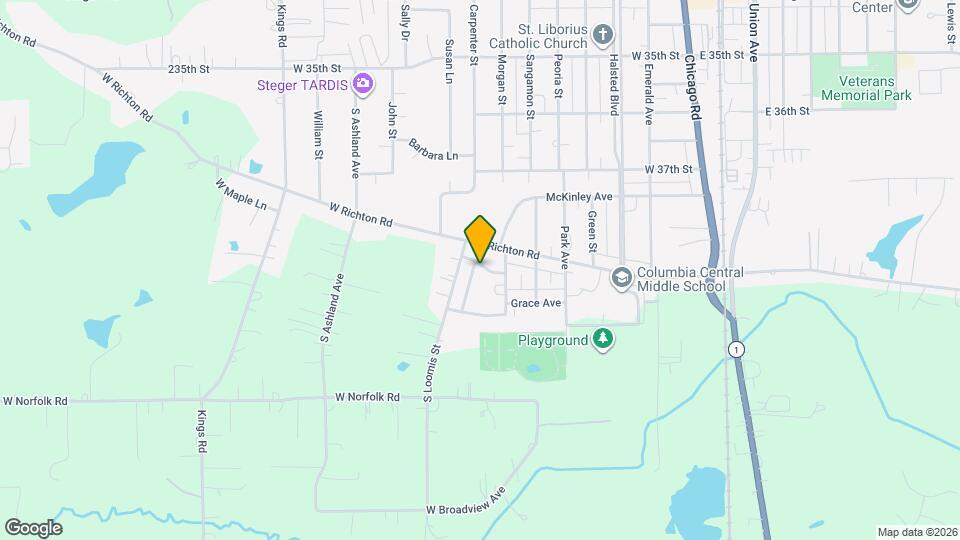 121 Valleywood Dr Map and Location Details