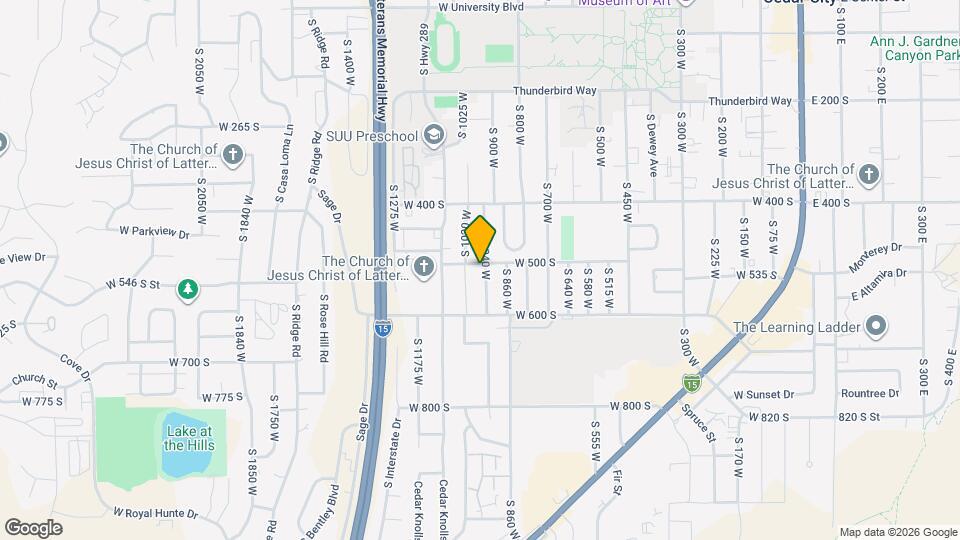 975 W 500 S Map and Location Details