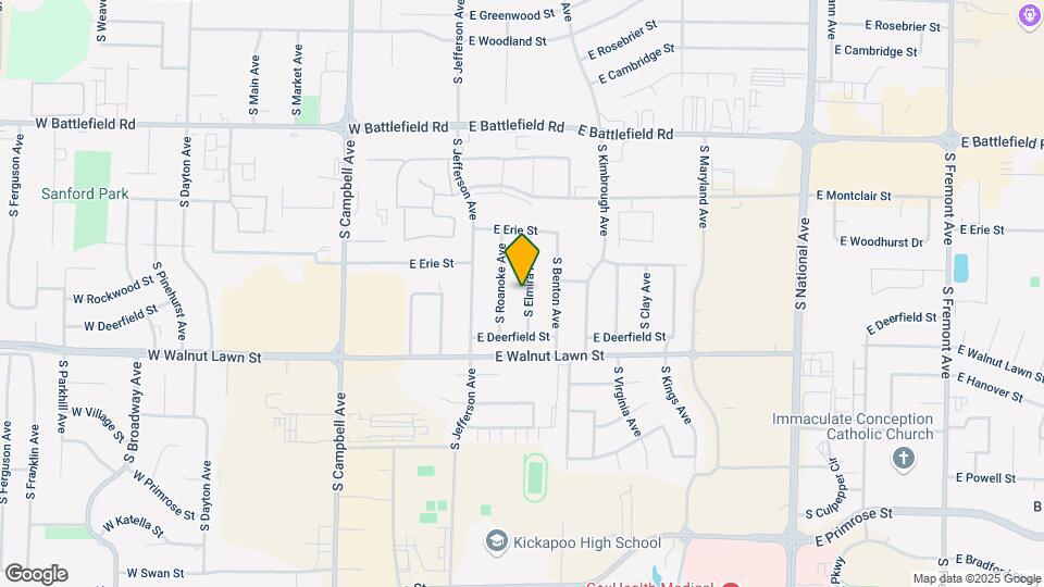 3259 S Elmira Ave Mapa y Detalles de la Ubicación