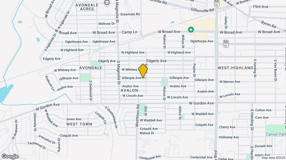1502 Gillespie Ave Map and Location Details