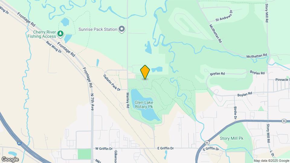 195 Bridger Vale Dr Map and Location Details