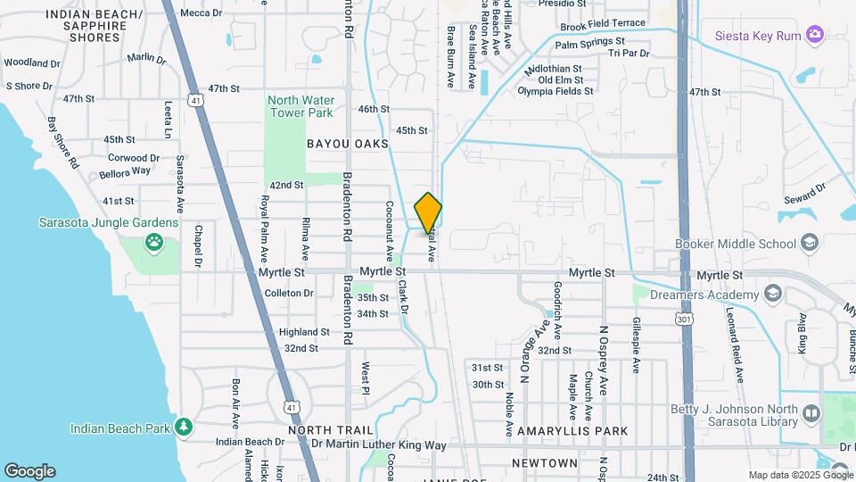 1384 39th St Mapa y Detalles de la Ubicación