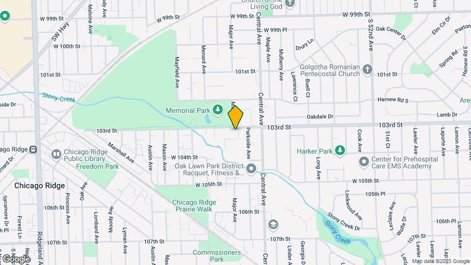 5641 W 103rd St Map and Location Details