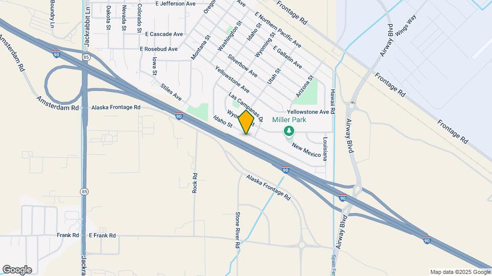 1123 Idaho St Map and Location Details