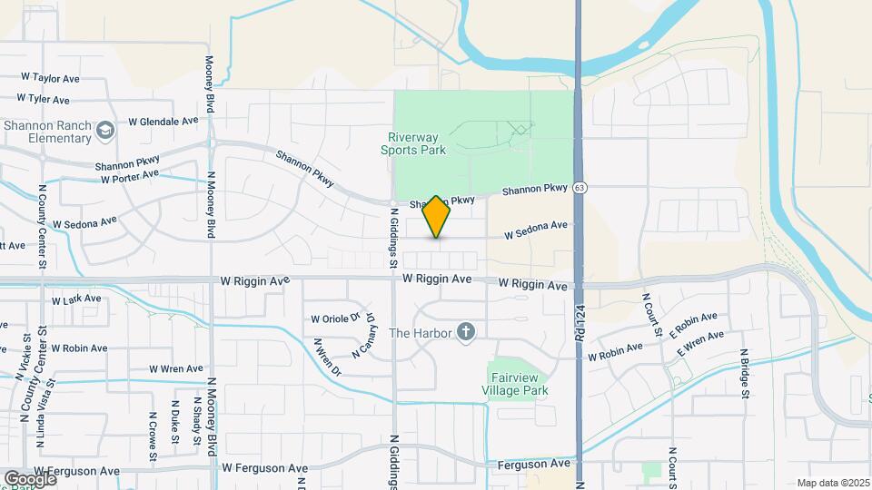 1105 W Sedona Ave Map and Location Details