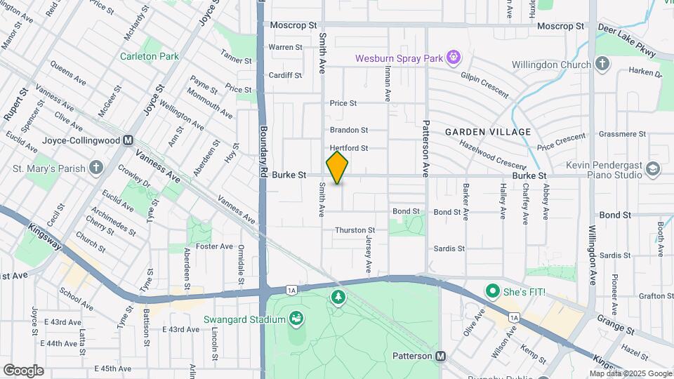 5283 Chesham Ave Map and Location Details