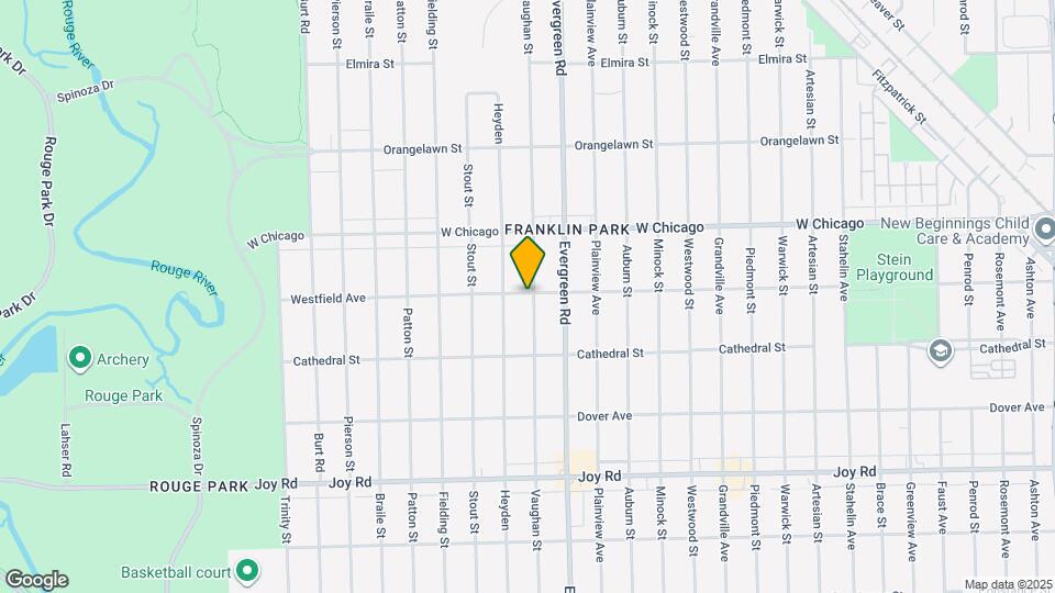 9277 Vaughan St Map and Location Details