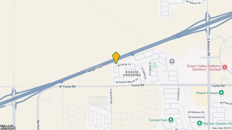 24236 W Lasso Ln Mapa y Detalles de la Ubicación