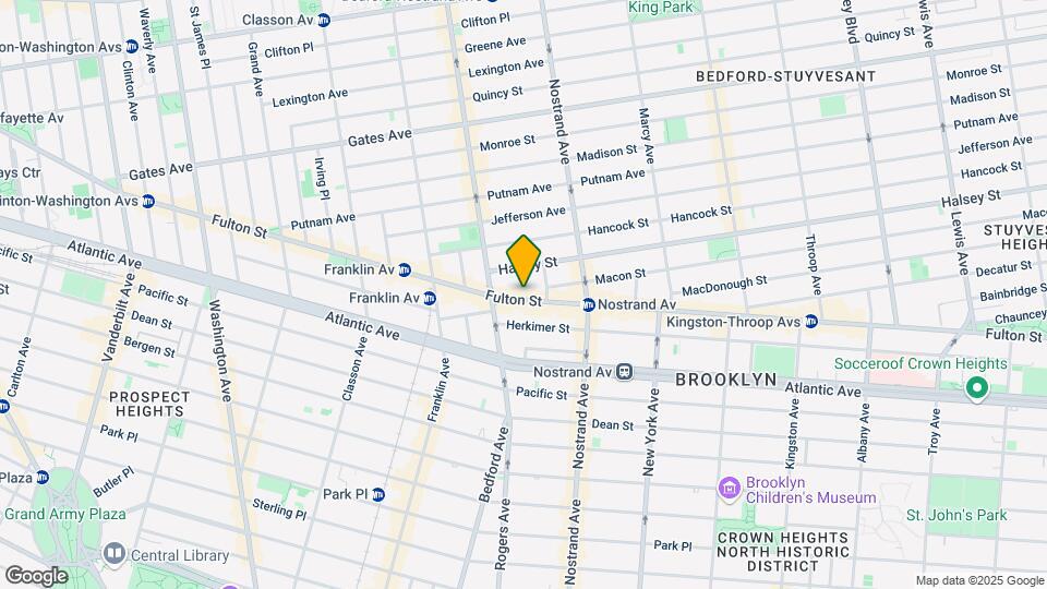 1233 Fulton St Mapa y Detalles de la Ubicación