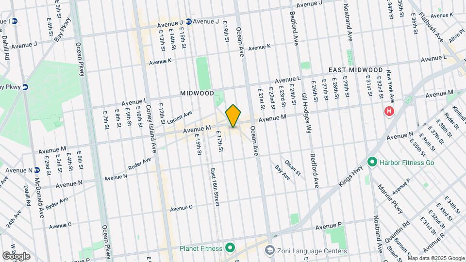 1333 E 18th St Mapa y Detalles de la Ubicación
