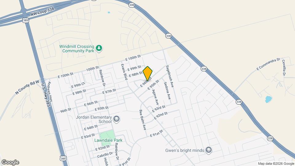 900 E 96th St Map and Location Details