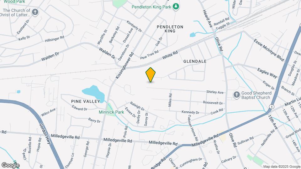 2201 Shirley Ave Map and Location Details