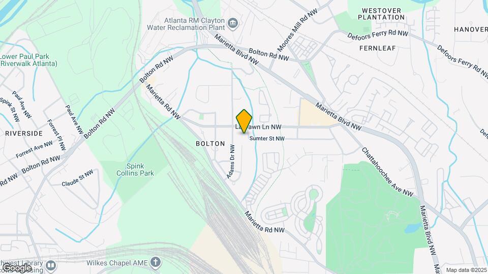 2030 Sumter St NW Map and Location Details