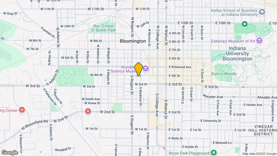 Madison Downtown Apartments Map and Location Details