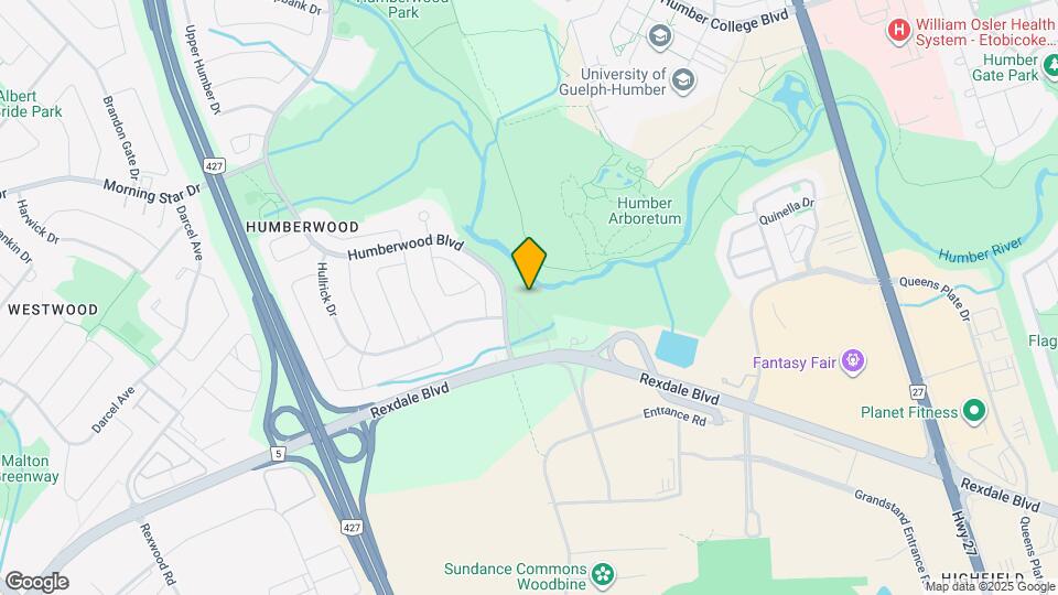 49 Woodstream Dr Map and Location Details