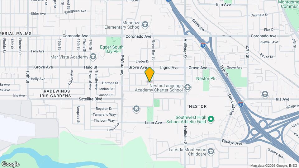 1425 New Chatel Dr Map and Location Details