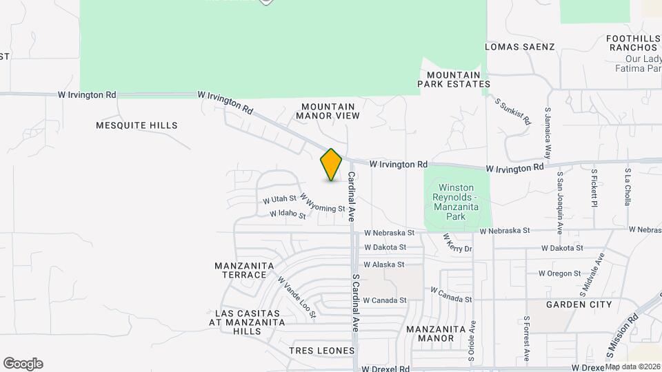 2943 W Dakota Vista Way Map and Location Details