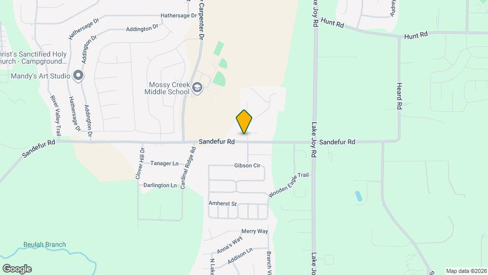 101 Mallards Landing Dr Map and Location Details