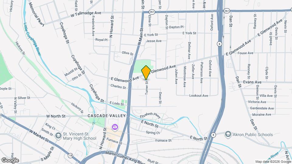 360 Turner St Map and Location Details