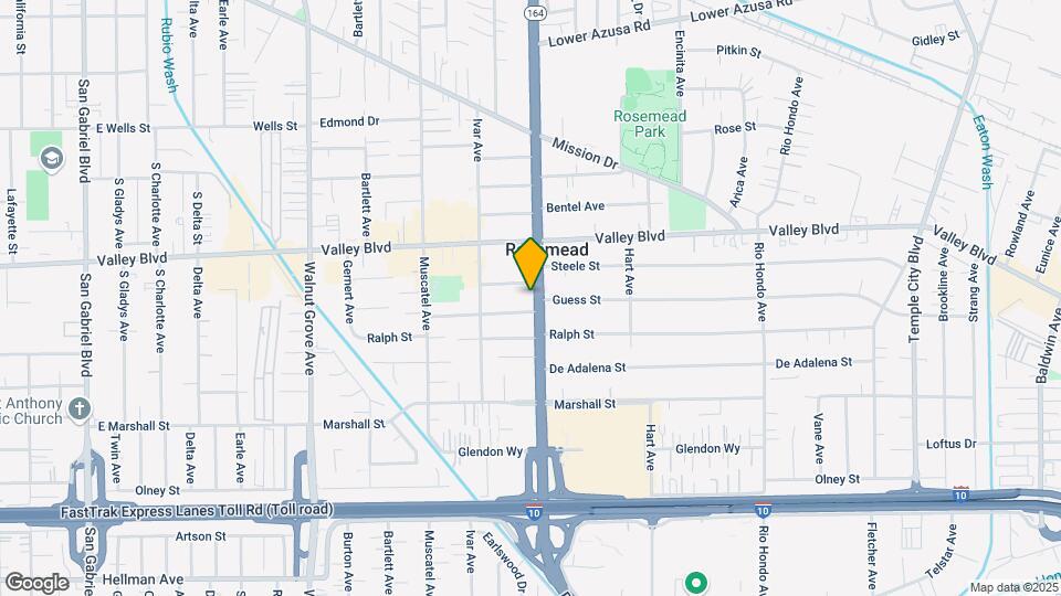 3919 Rosemead Blvd Map and Location Details