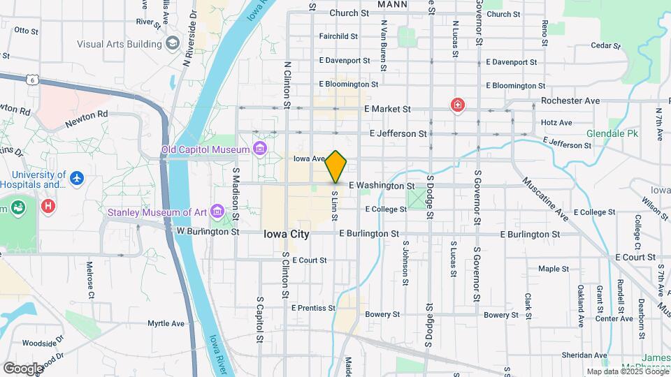 108 S Linn St Map and Location Details