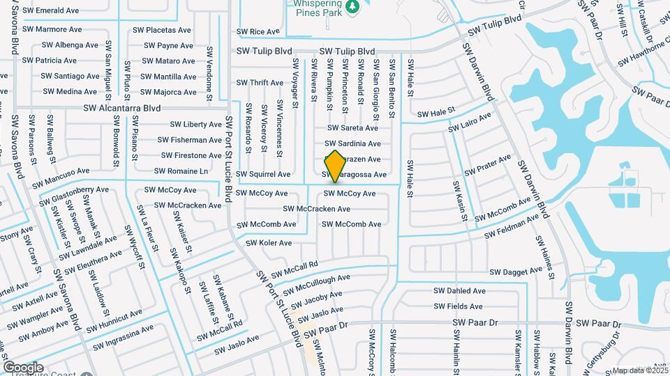 743 SW McCoy Ave Mapa y Detalles de la Ubicación