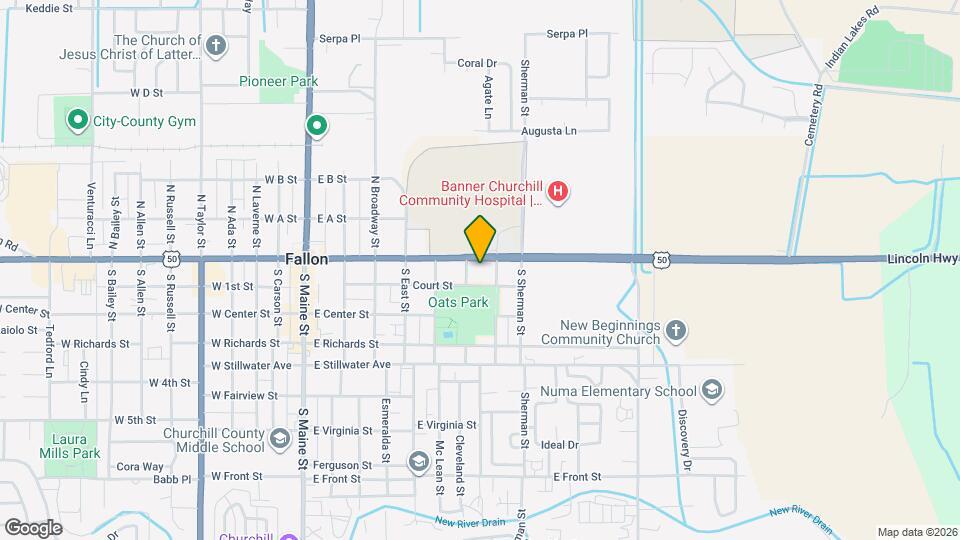 550 E Williams Ave Mapa y Detalles de la Ubicación