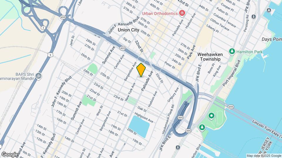 316 27th St Map and Location Details