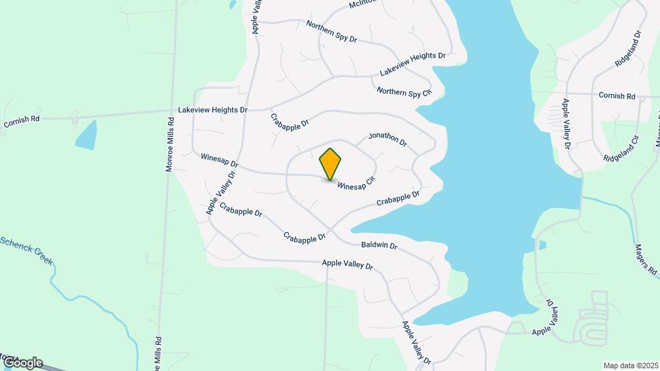 667 Winesap Cir Map and Location Details