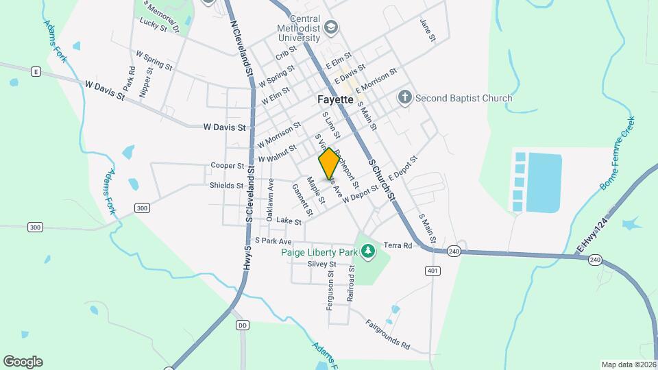 407 Watts Ave Map and Location Details