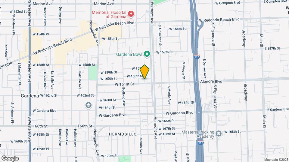 1029 W 161st St Map and Location Details