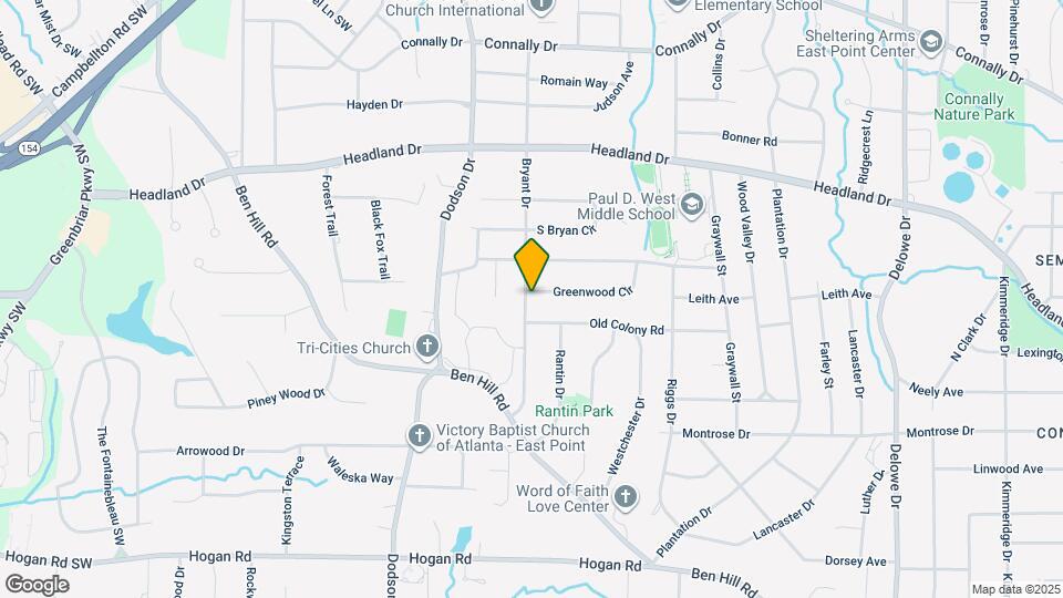 2550 Greenwood Cir Map and Location Details