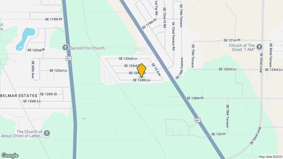 7121 SE 124th Ln Map and Location Details