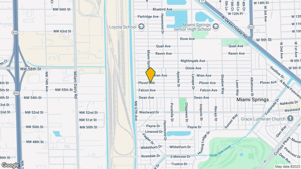 1170 Plover Ave Map and Location Details