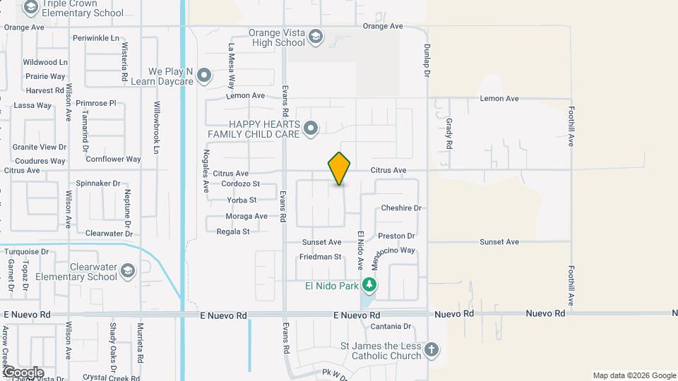 1940 Sugar Maple Ln Mapa y Detalles de la Ubicación