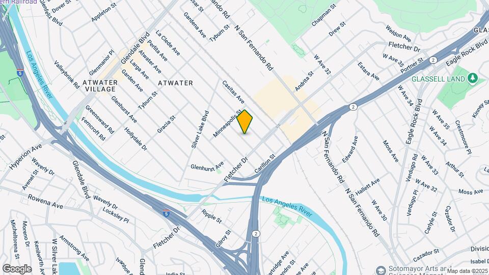 3137 Perlita Ave Map and Location Details