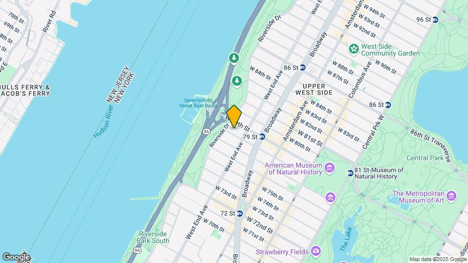 321 W 78th St Mapa y Detalles de la Ubicación