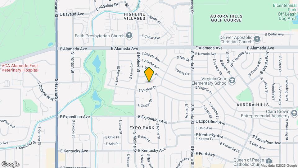 450 S Nome Way Map and Location Details