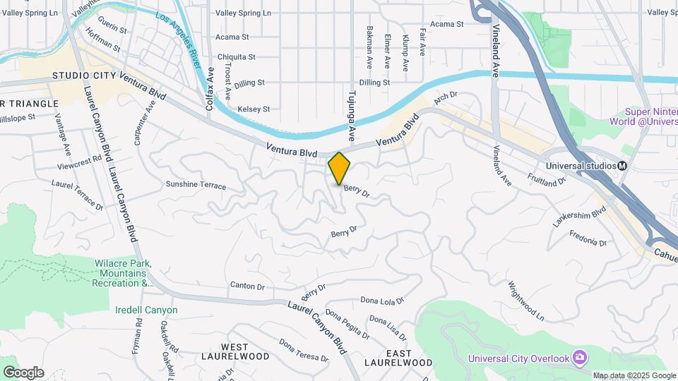 3782 Berry Dr Map and Location Details