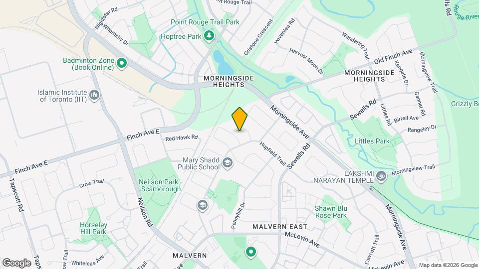 66 Overlord Crescent Map and Location Details