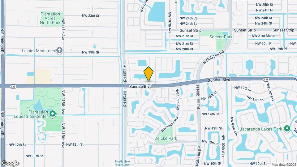 10900 NW 18th Ct Map and Location Details