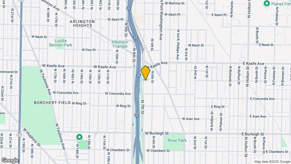 3356 N 7th St Mapa y Detalles de la Ubicación