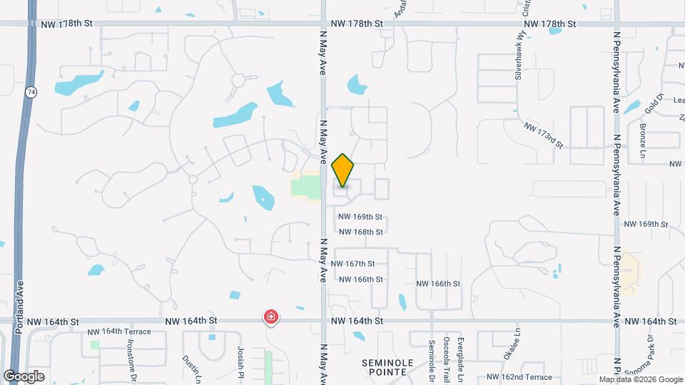 17017 Ridgewood Dr Map and Location Details